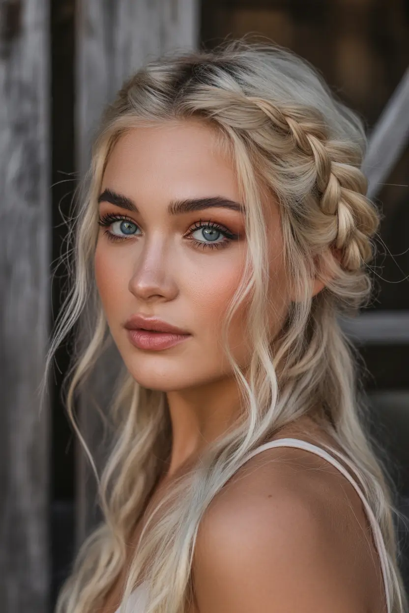 best spring hairstyles 2026 Braided Blonde