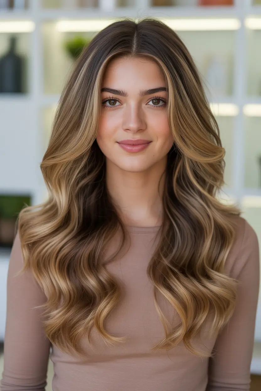 cute spring hair color ideas 2026 to look younger neutral toffee brunette 11