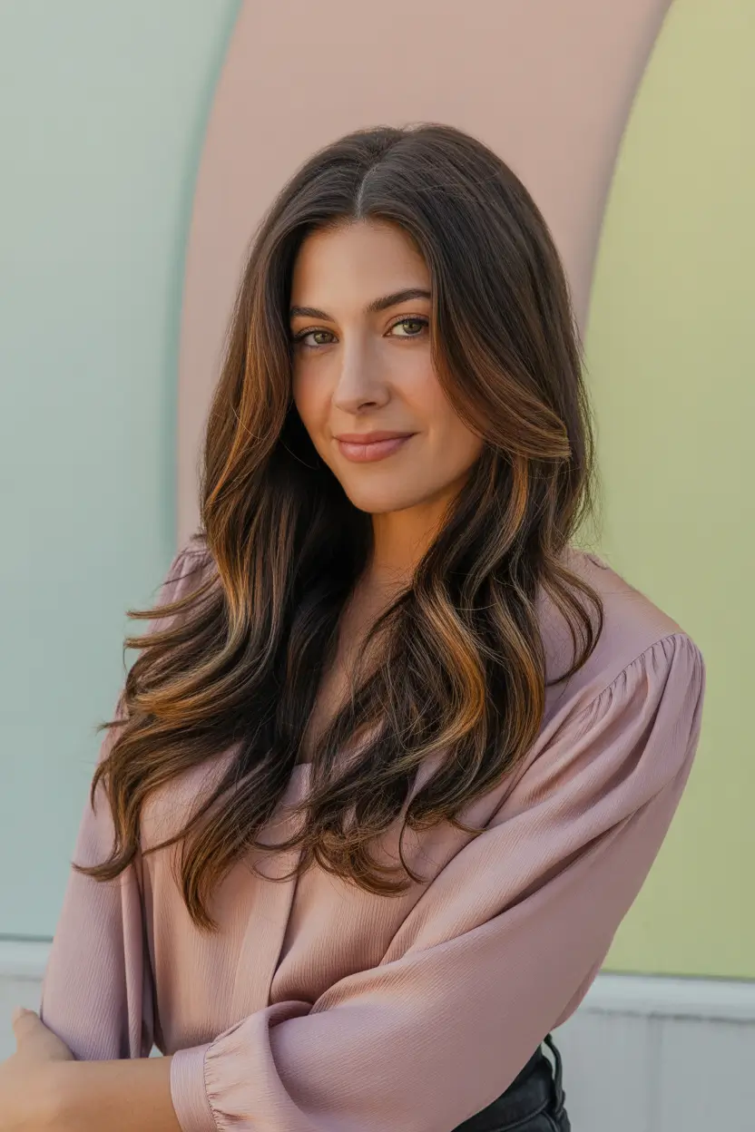 cute spring hair color ideas 2026 to look younger deep espresso brown 12