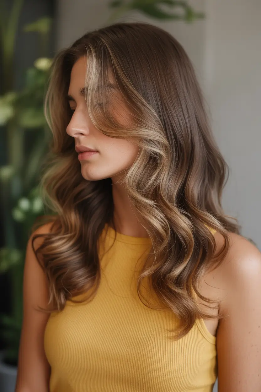 cute spring hair color ideas 2026 to look younger warm cinnamon brunette 9