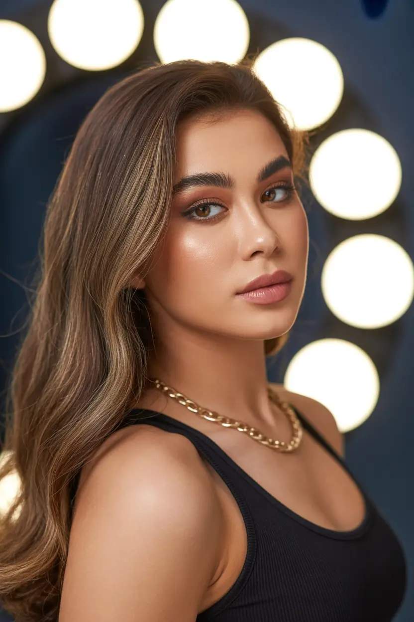 cute spring hair color light skin 2026 neutral beige brunette 19