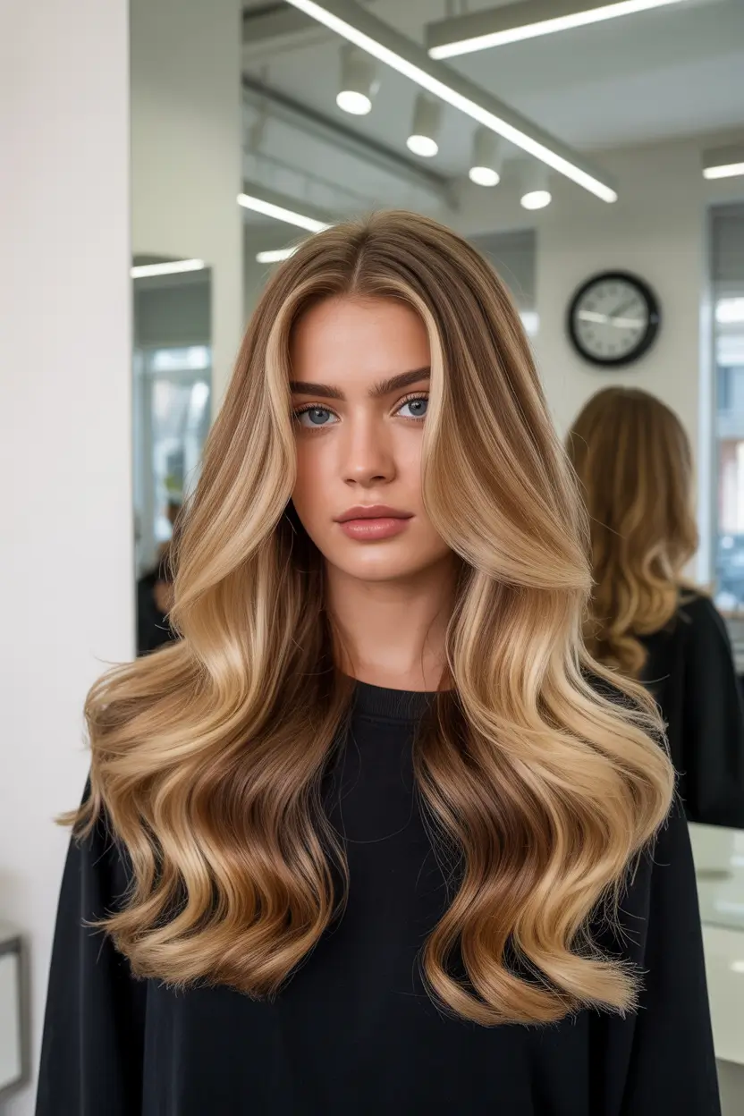 cute spring hair color light skin 2026 buttercream balayage 9