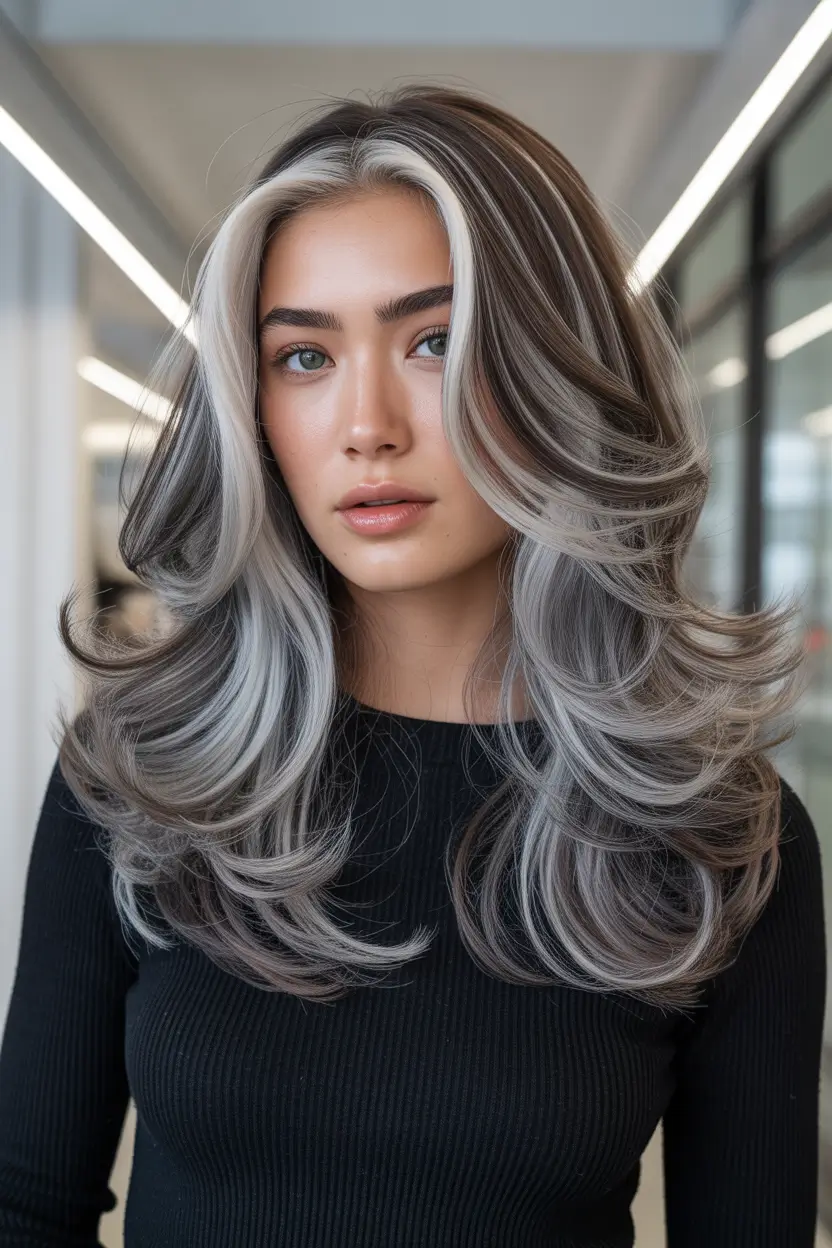 cute spring haircuts 2026 soft layered volume with face framing brightness