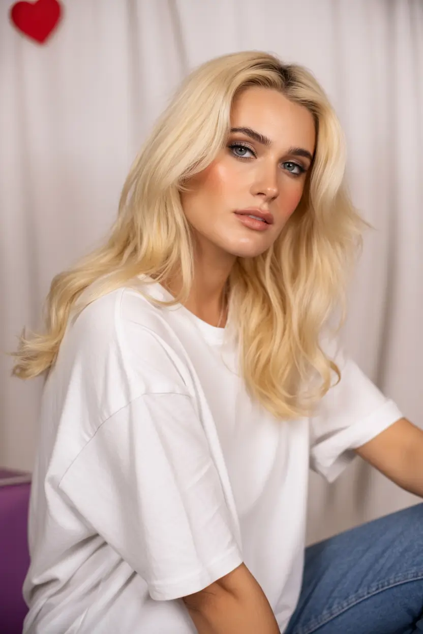 dreamy spring haircut inspiration 2026 soft butter blonde long layers 18