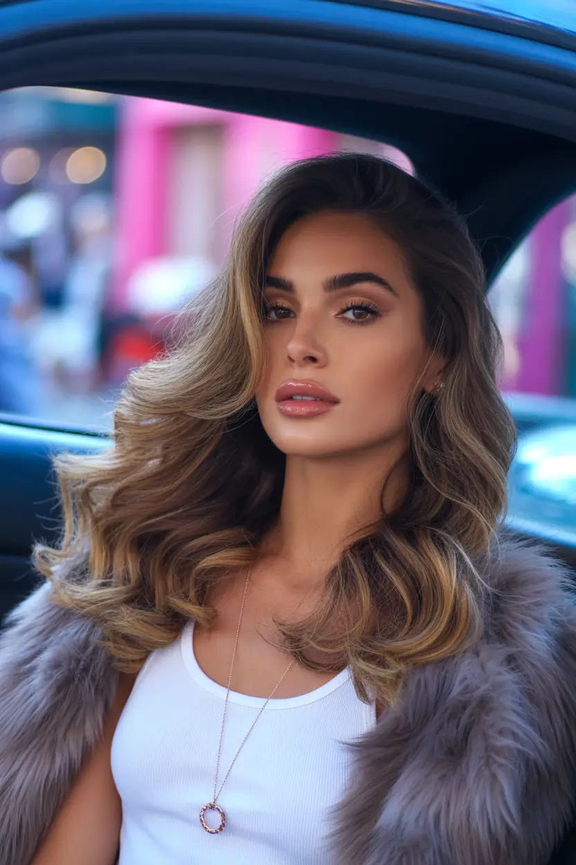 spring hair trends 2026 Voluminous waves with glamour