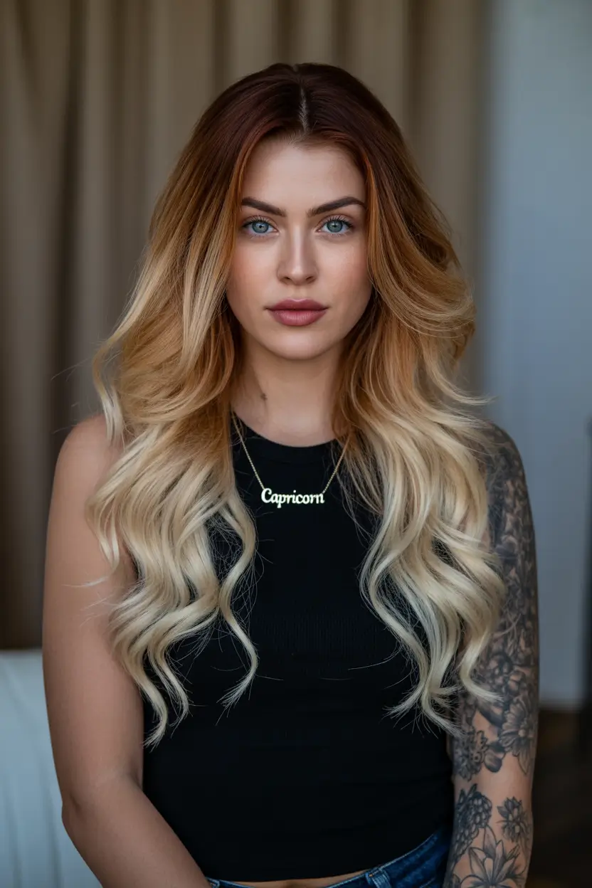 spring hair trends 2026 Copper long hair