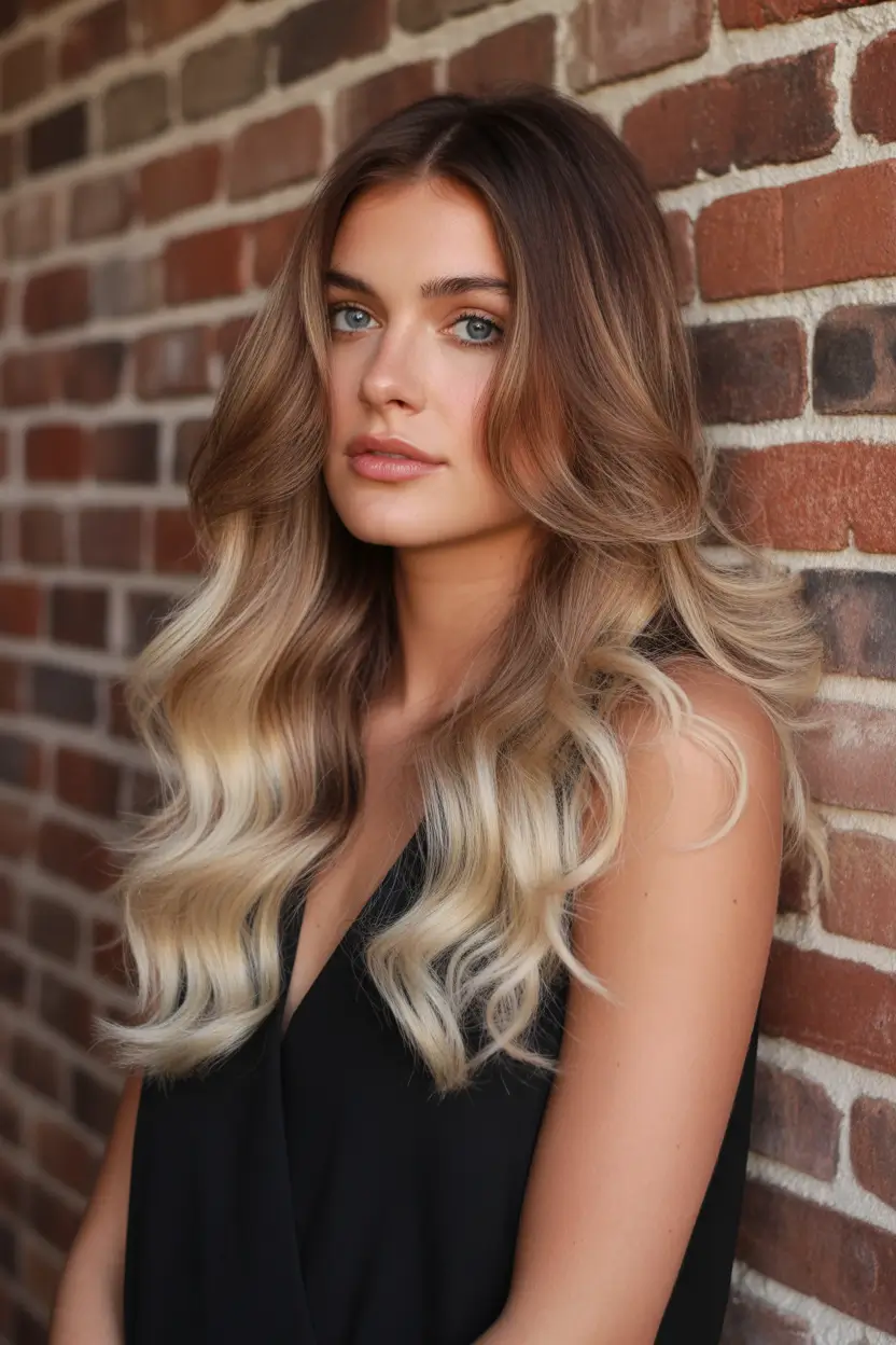 spring hair trends 2026 Brunette waves with highlights