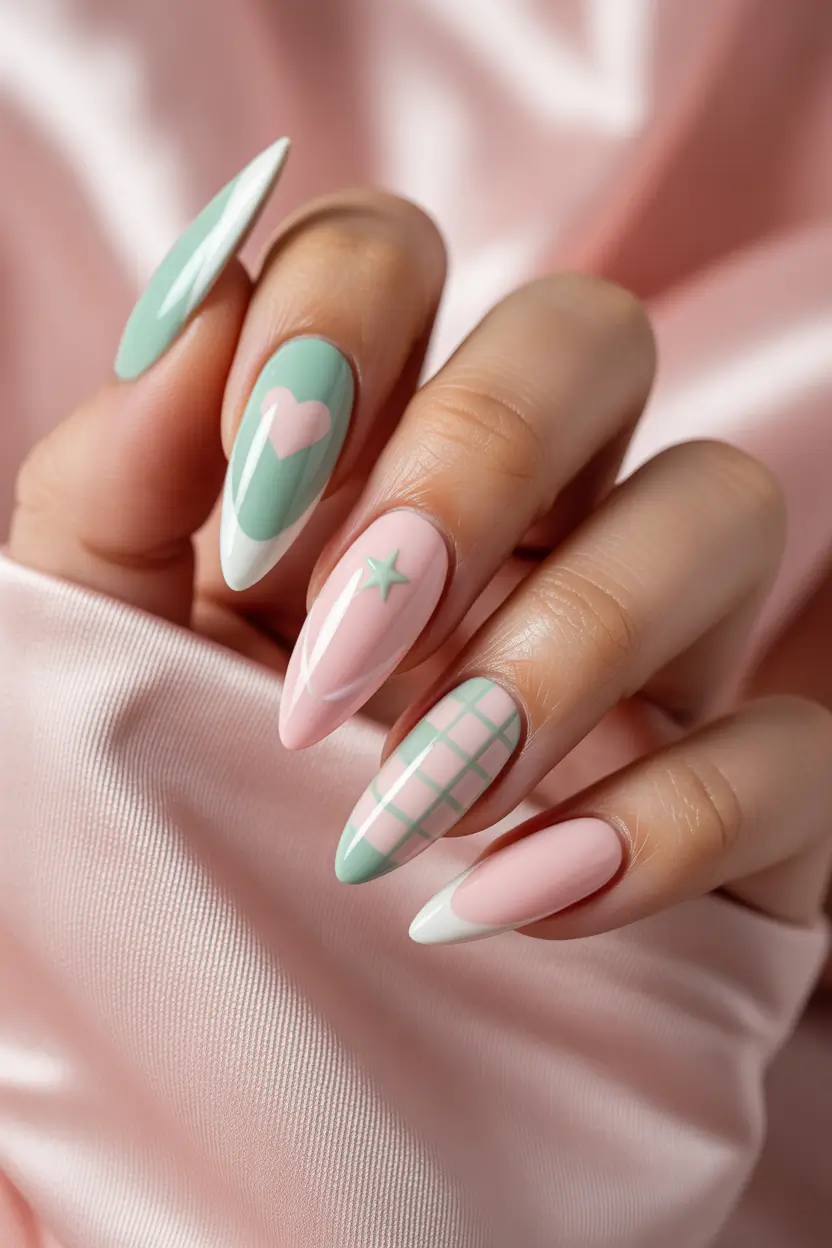 march nail colors ideas pastel art 2026