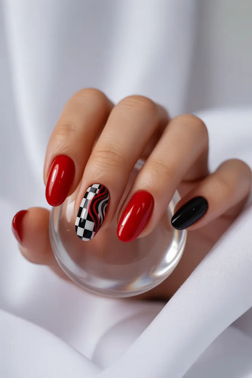 march nails ideas 2026 classy graphic gel