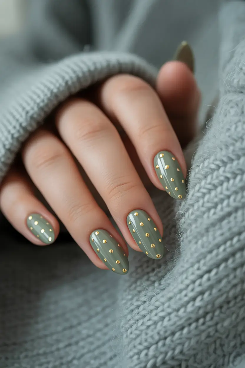 march nails ideas simple green gel