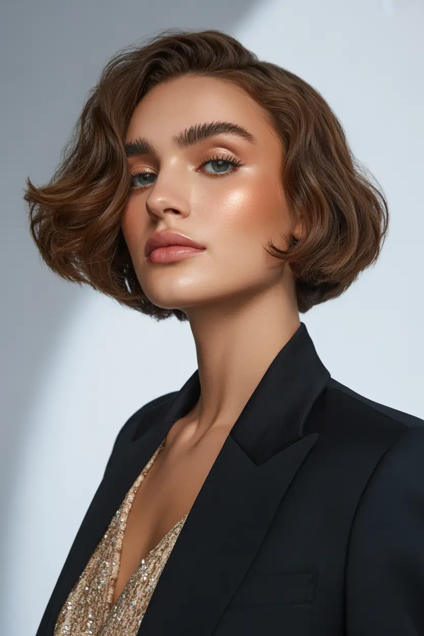 modern spring french bob haircut 2026 textured waves 17