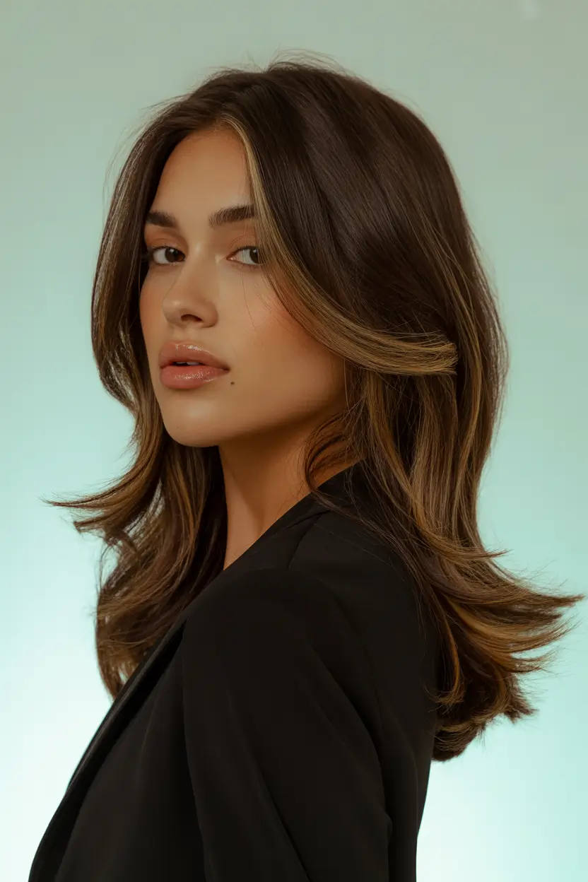 modern spring french bob haircut 2026 layered highlights 19