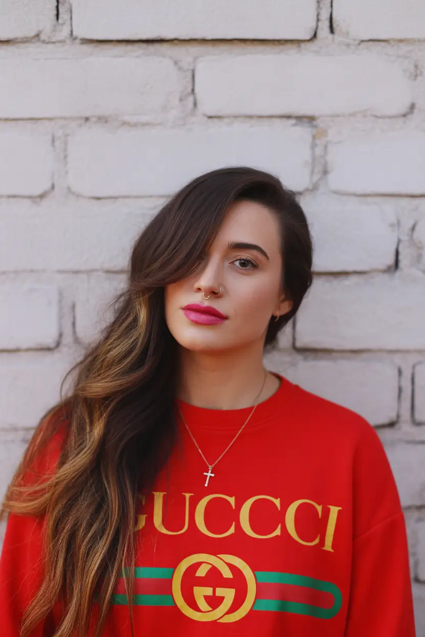 spring brown hair color 2026 deep brunette with edgy contrast and subtle glow