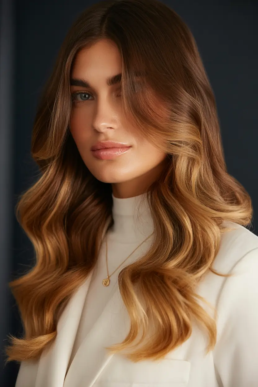 stylish spring hair color warm skin tone buttery toffee blonde 11