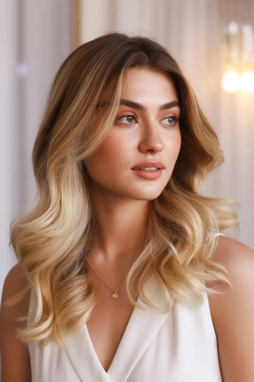 stylish spring hair color warm skin tone vanilla cream blonde 13