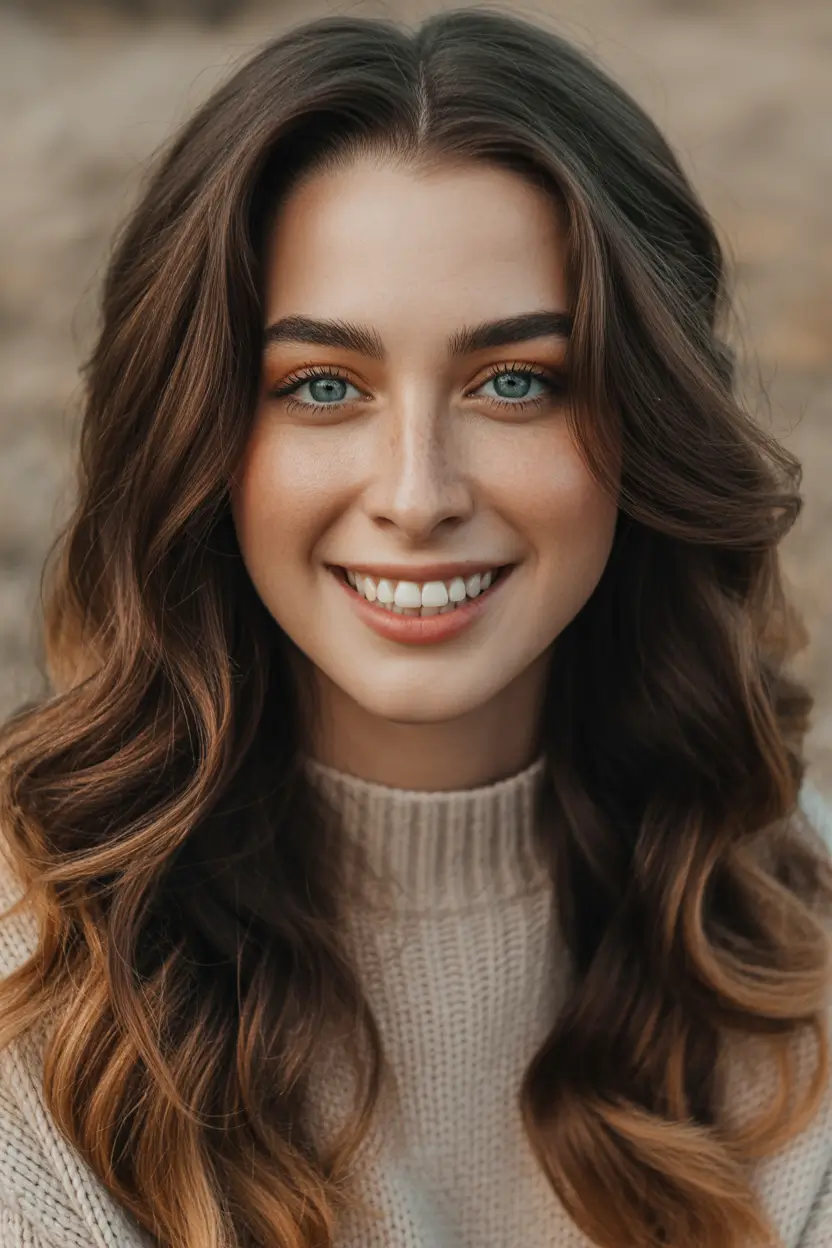 spring hair color warm skin tone soft caramel melt 7