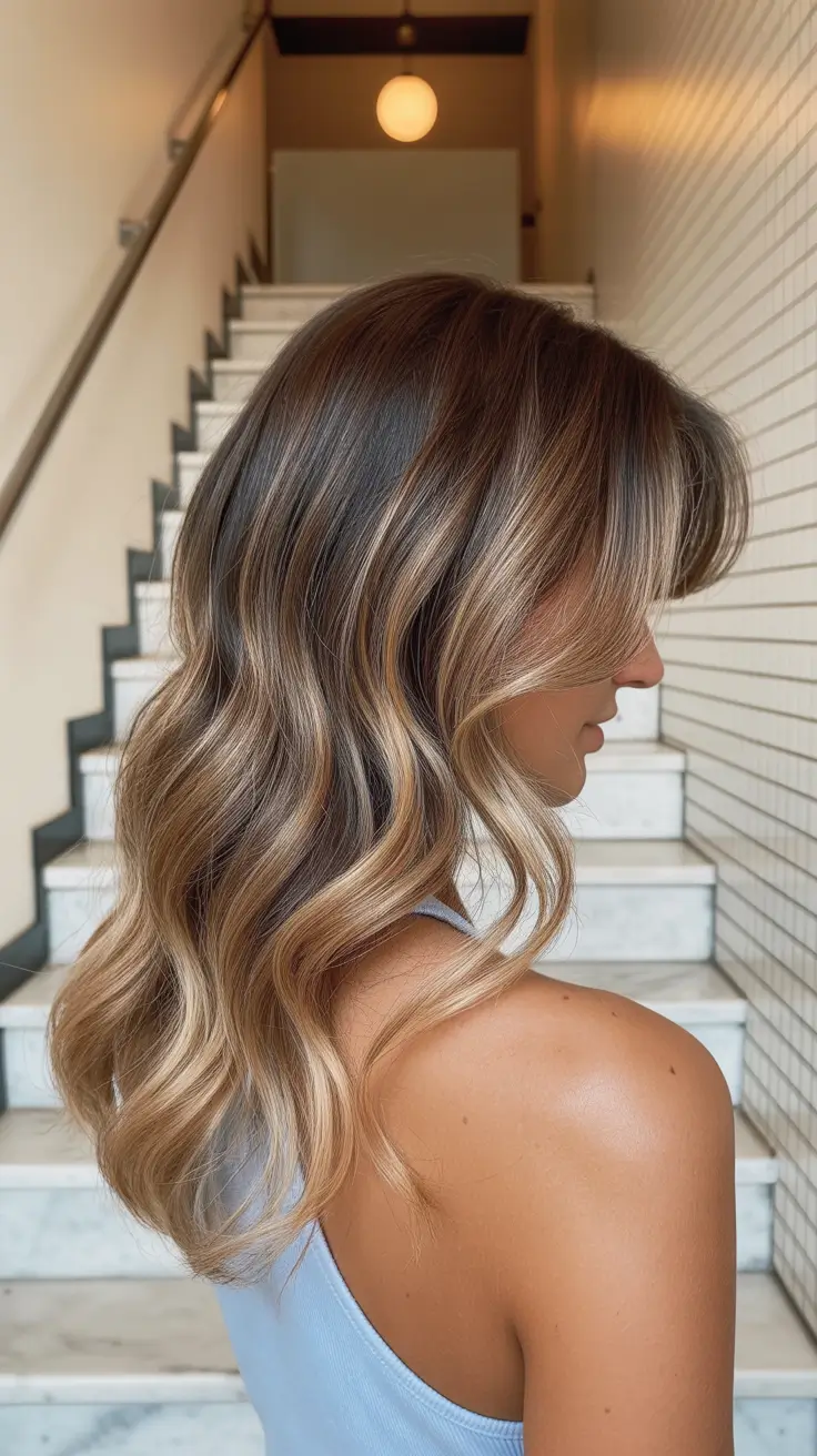 soft spring dark blonde hair color inspiration 2026 deep rooted dark blonde with soft face frame 10