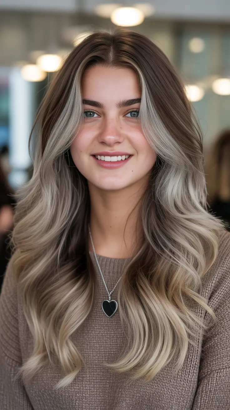 soft spring dark blonde hair color inspiration 2026 soft ash dark blonde with seamless melt