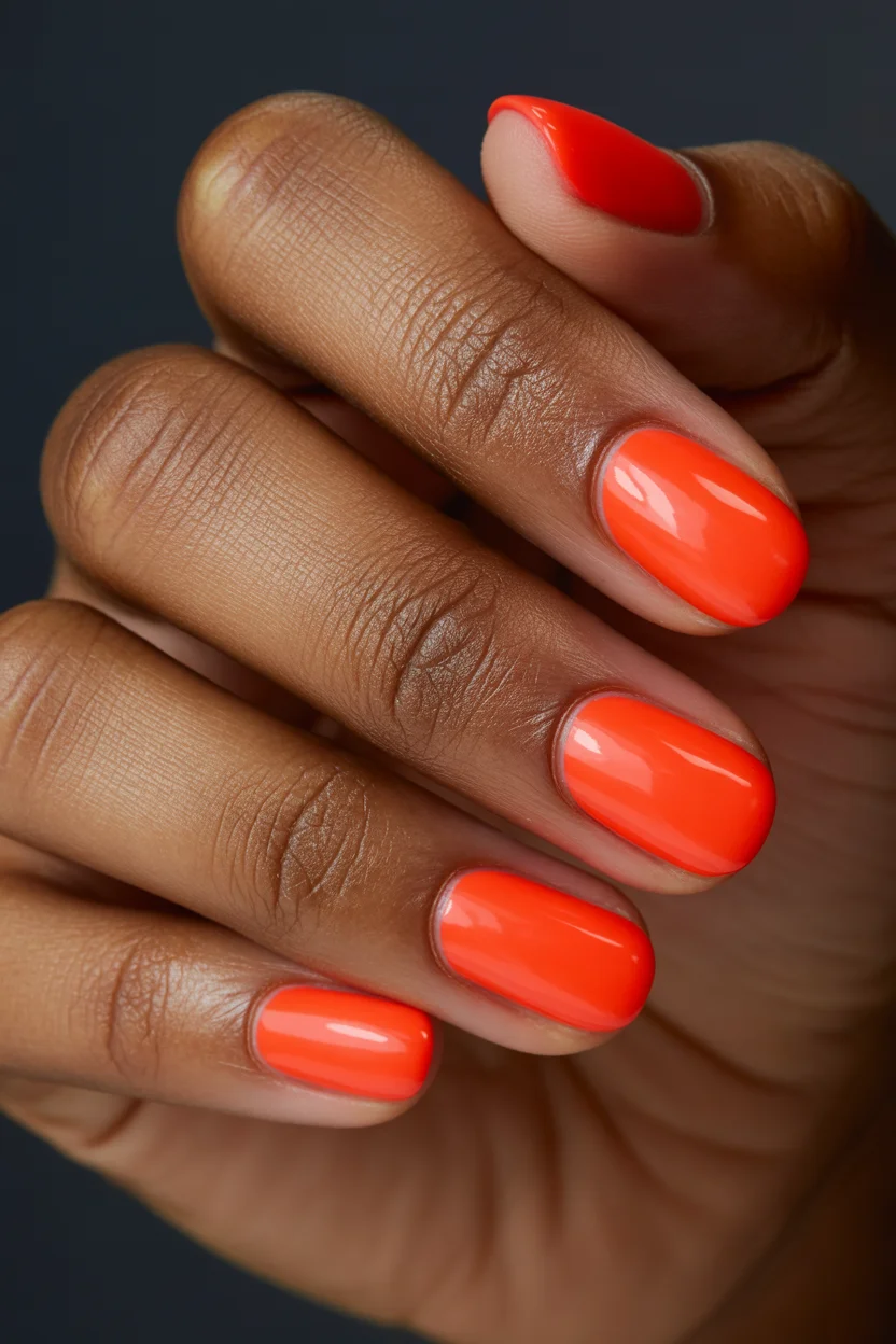 stylish spring hot pink nails 2026 bright short manicure 8