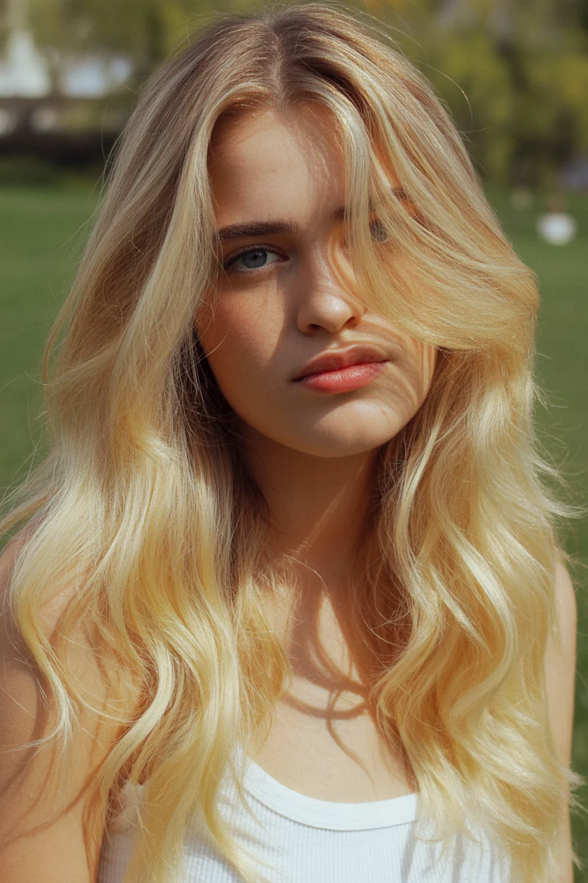 stylish spring ombre hair color 2026 soft espresso to vanilla cream blend