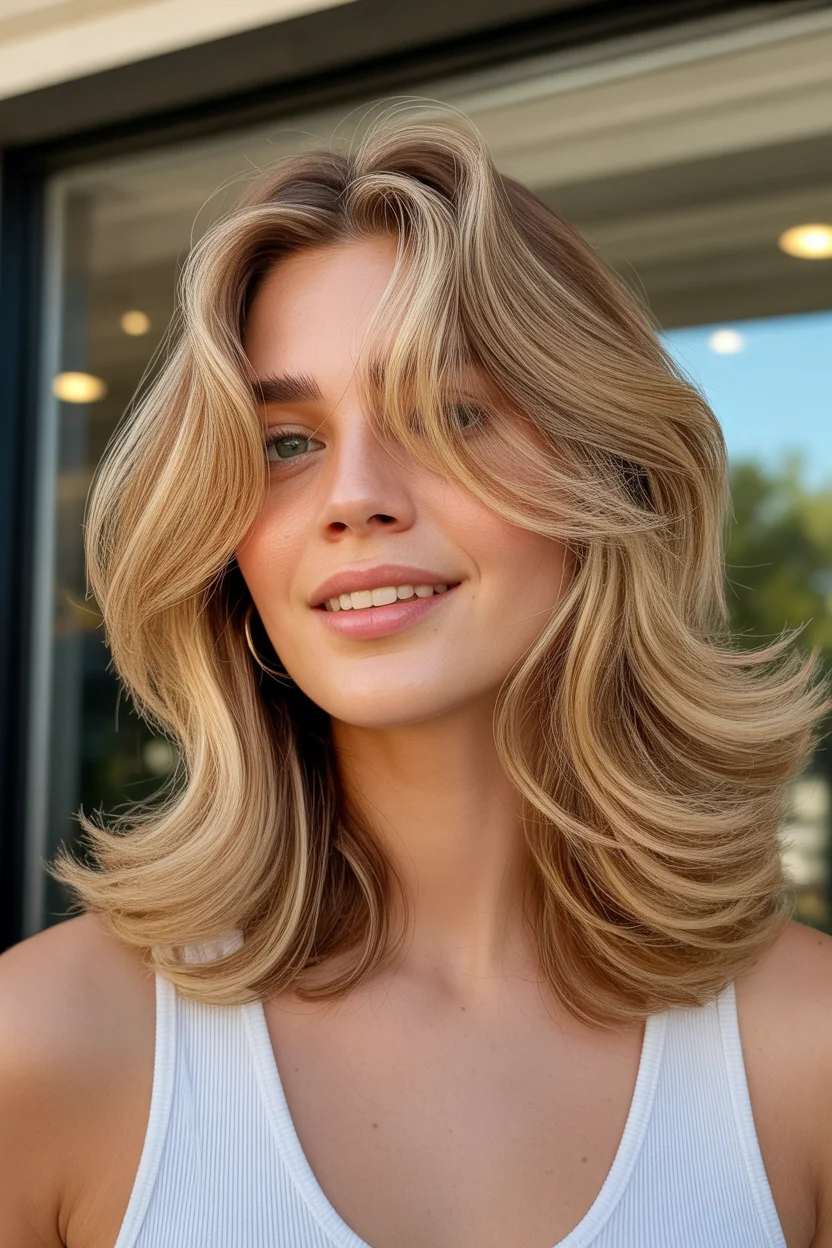 stylish spring ombre hair color 2026 cool mocha ombre with precision length