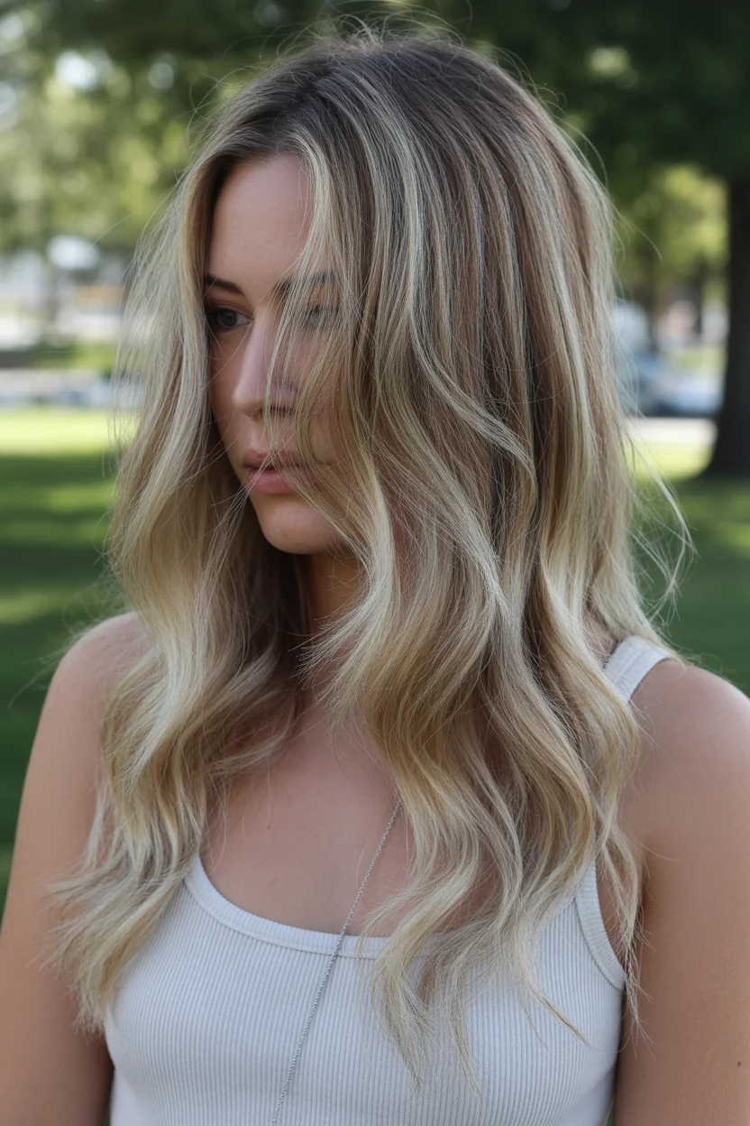 stylish spring ombre hair color 2026 airy beige blonde gradient 6