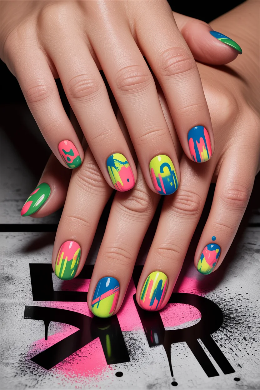 summer nail art ideas 2026 Hot Pink Chrome Stiletto That Feels Like Main Character Energy