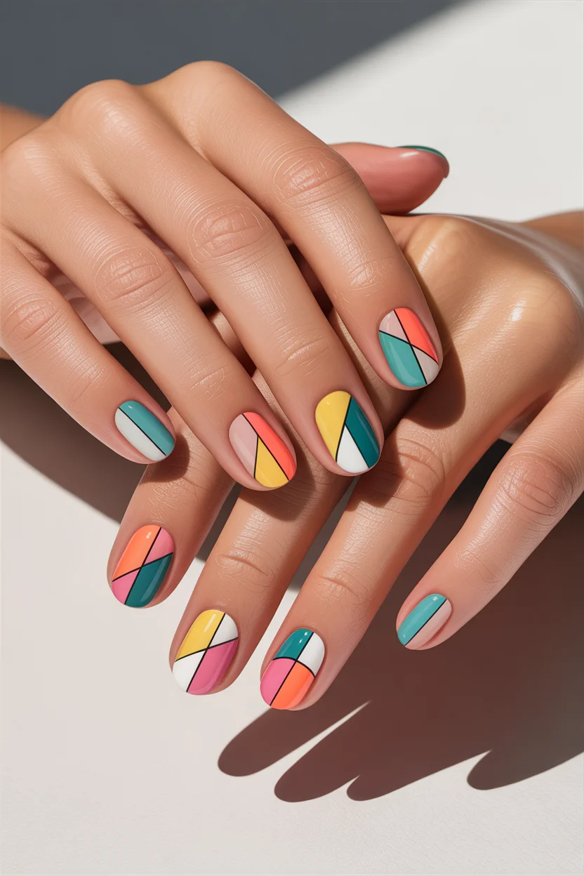 summer nail art ideas 2026 Ocean Blue Coffin Nails That Feel Like Vacation Mode 6