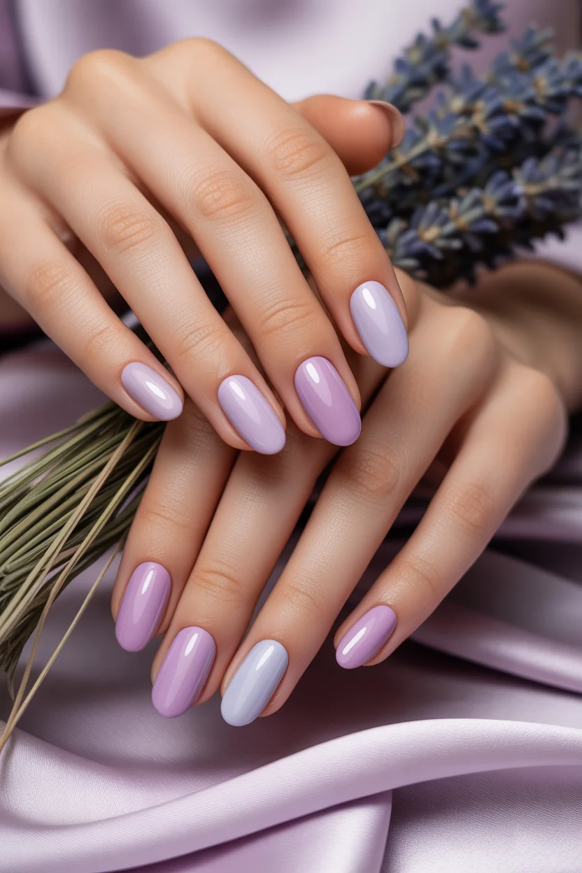 summer nail inspo 2026 Soft Nude with Liquid Gold Edges That Catch the Light