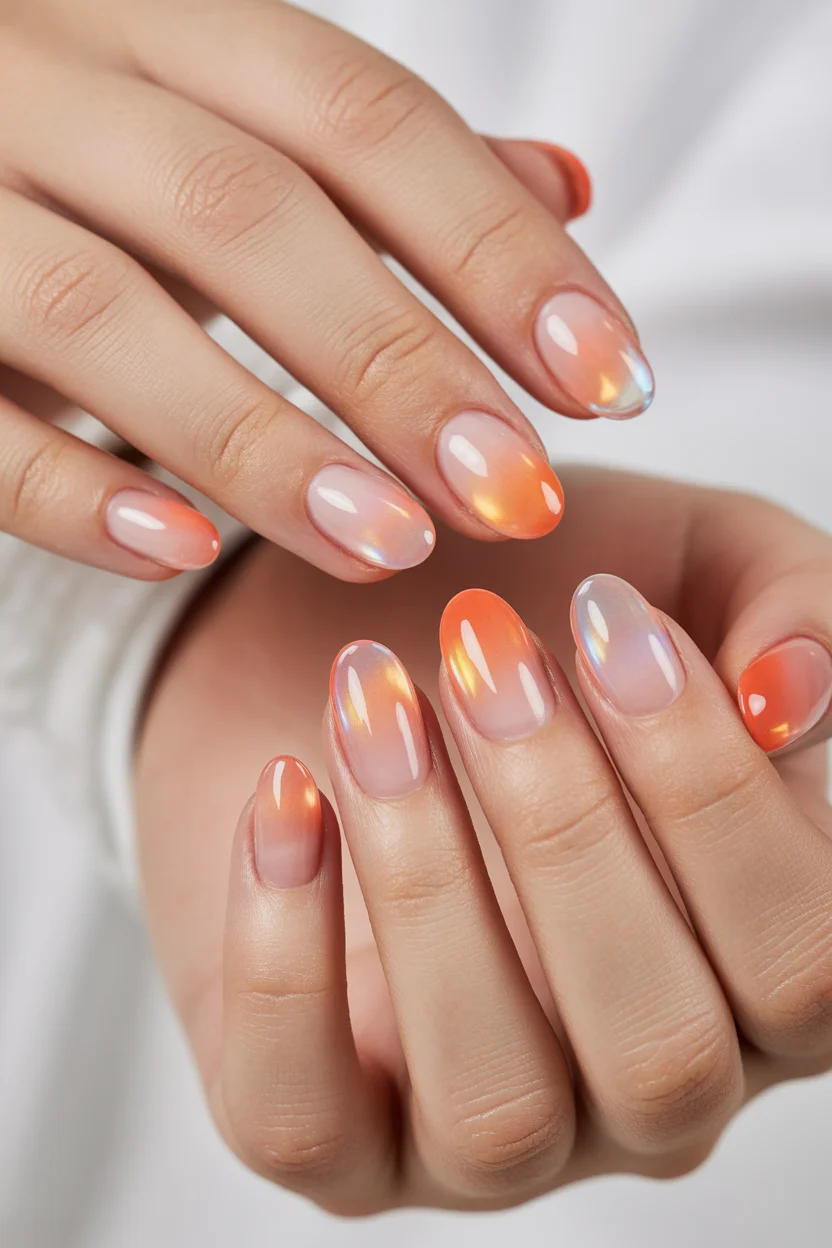 summer nail inspo 2026 Classic Glossy Red for Timeless Summer Confidence 14