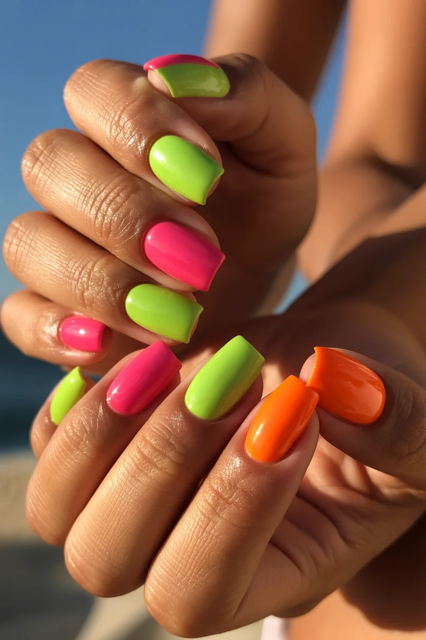 summer nail inspo 2026 Soft Pastel Ombre That Feels Like Sunset on Your Fingertips