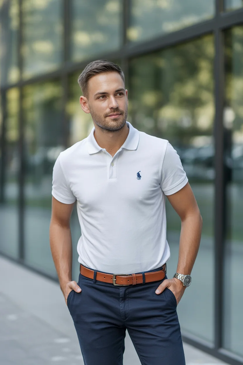 summer outfits fort men 2026 Modern Polo Refinement