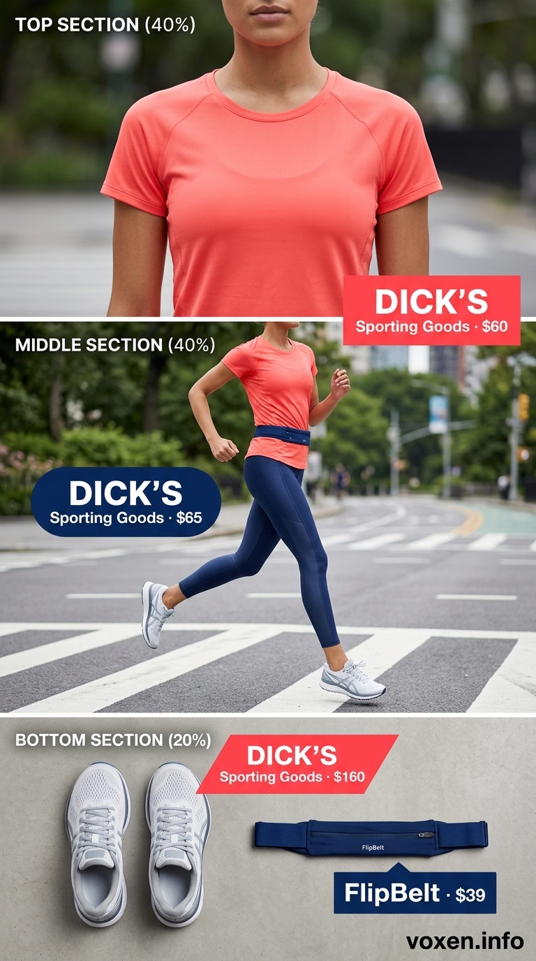 Athleisure legging outfits summer for women 2026: Navy leggings, bright coral tee, white cap for running.