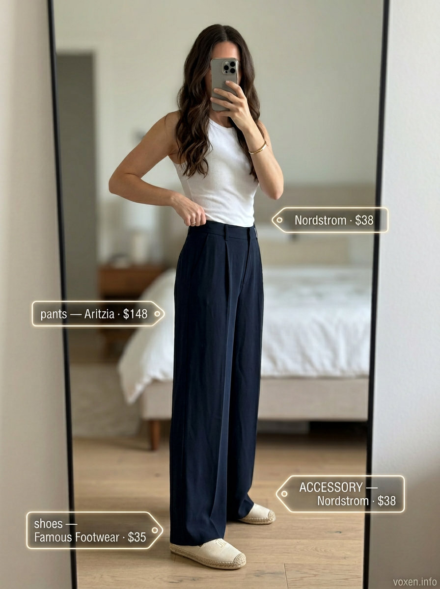 Coral Midi Skirt outfit, not featuring summer pants for women 2026. Consider linen shorts or flowy trousers.