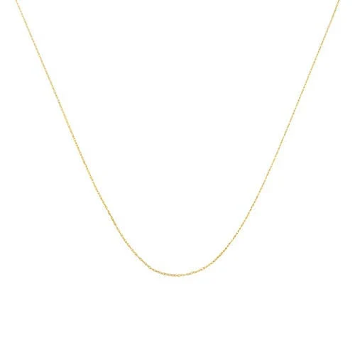accessory 10K Gold Slender & Dainty Rope Chain Necklace Nordstrom $99.99
