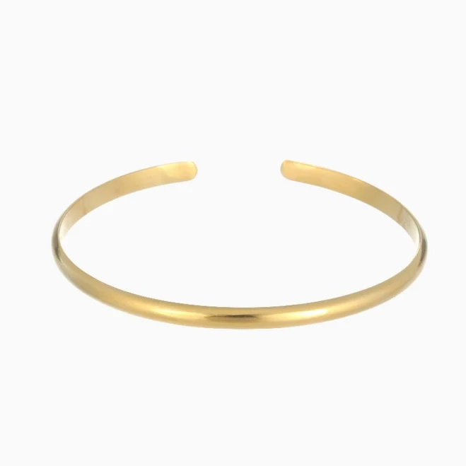 accessory 18K Gold Plated Adjustable Bangle Bracelet DORADO $49