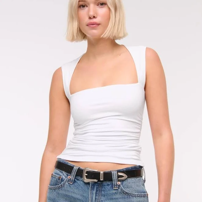 top Abercrombie & Fitch Women's Ava Top Abercrombie & Fitch $40