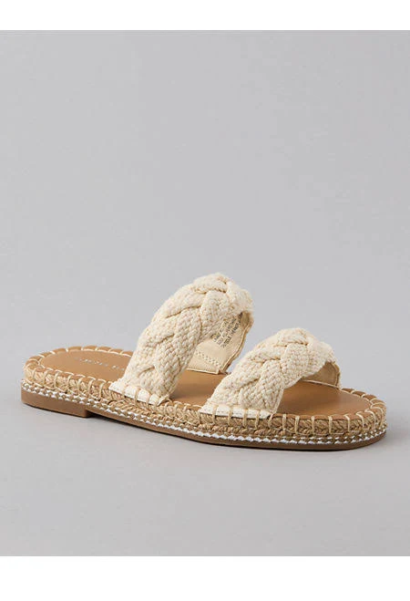 shoes AE Double Strap Slide Sandal American Eagle Outfitters $27.96