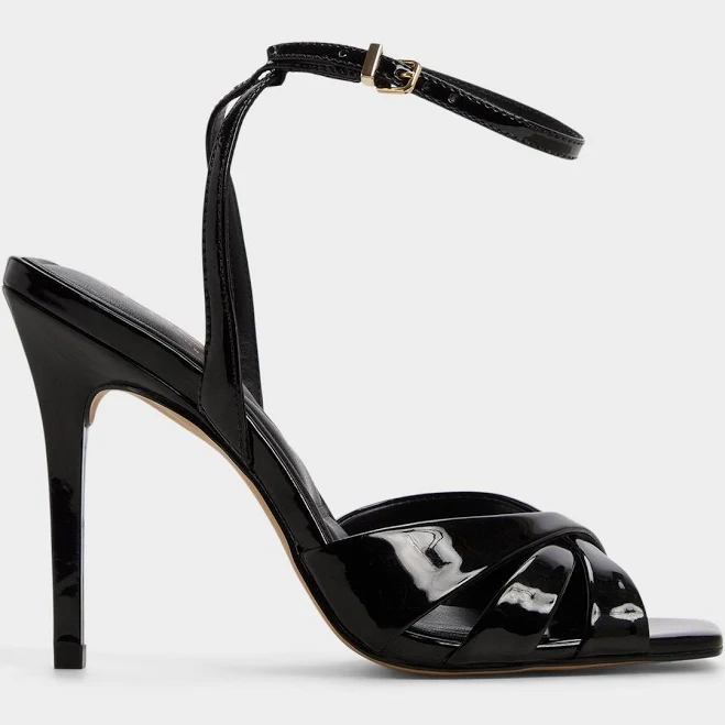 shoes ALDO Women's Meteora Two-Piece Square Toe Ankle Strap Sandals ALDO Shoes $110