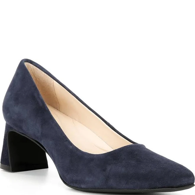shoes Alex Marie Daphne Suede Block Heel Pumps Dillard's $60.29