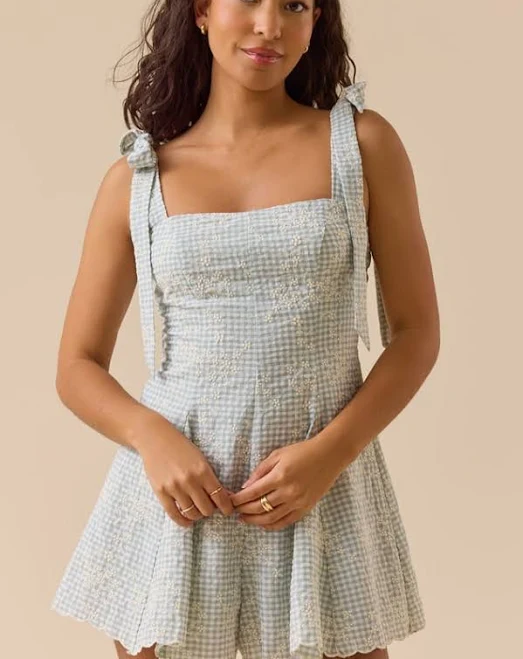 romper Altar'd State Berkley Gingham Romper Altar'd State $28.99