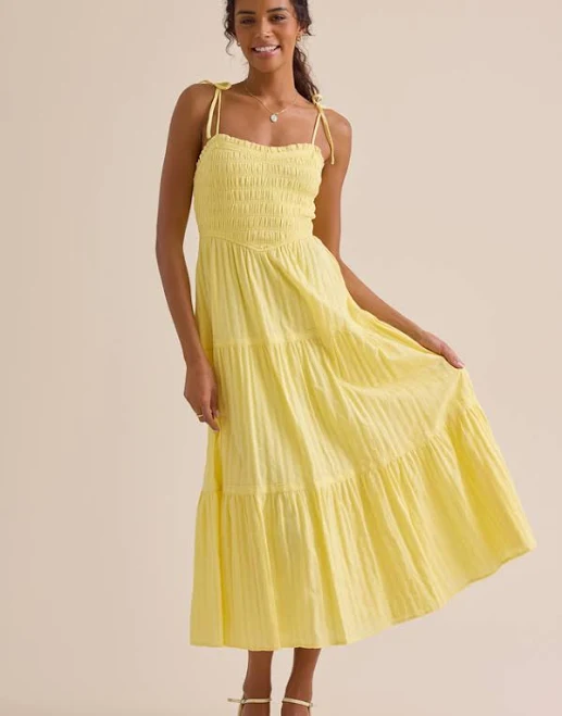 dress Altar'd State Lizzy Tiered Maxi Dress Altar'd State $94