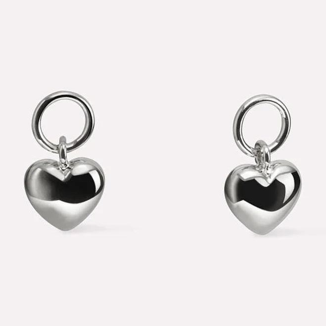 accessory Ana Luisa Heart Silver Earring Charms Ana Luisa $35