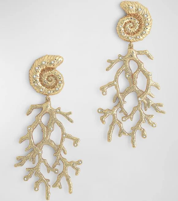 accessory Anabel Aram Women's Shell Drop Earrings Neiman Marcus $85