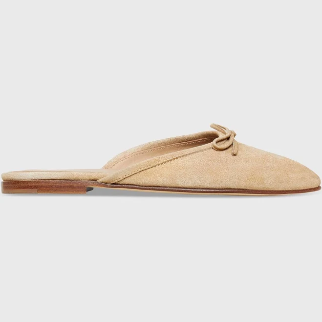 shoes Ann Mashburn Joy Suede Mule Mashburn $295
