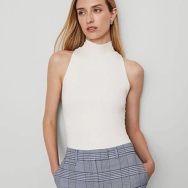 top Ann Taylor Women's Mock Neck Top Ann Taylor $20.7