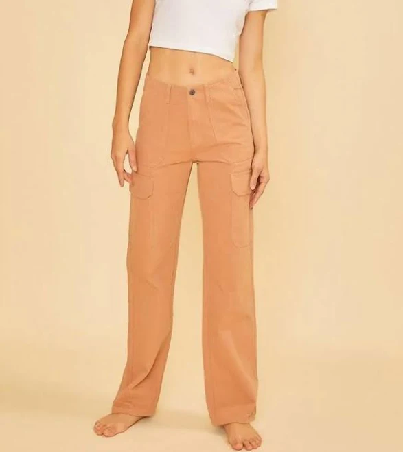 pants Anniewear Women's Straight Leg Cargo Pants Steals.com $44