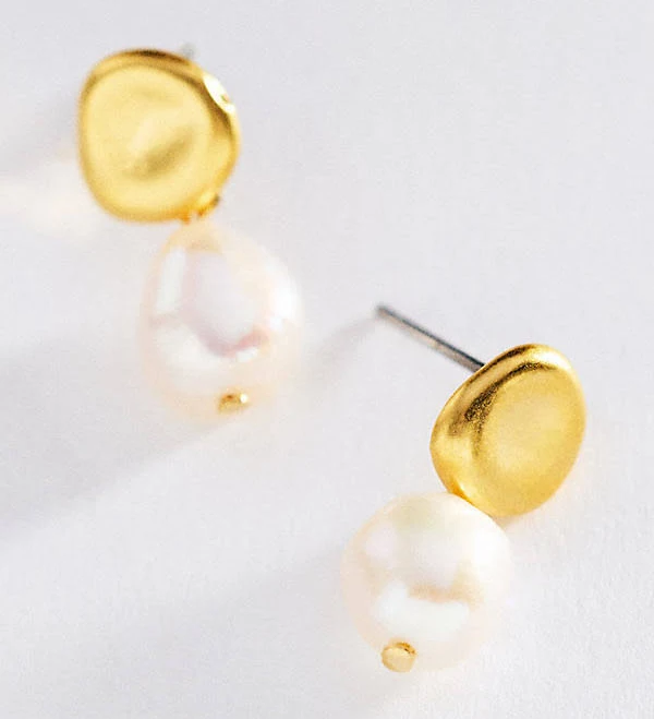 accessory Anthropologie Delicate Pearl Drop Earrings Anthropologie $48