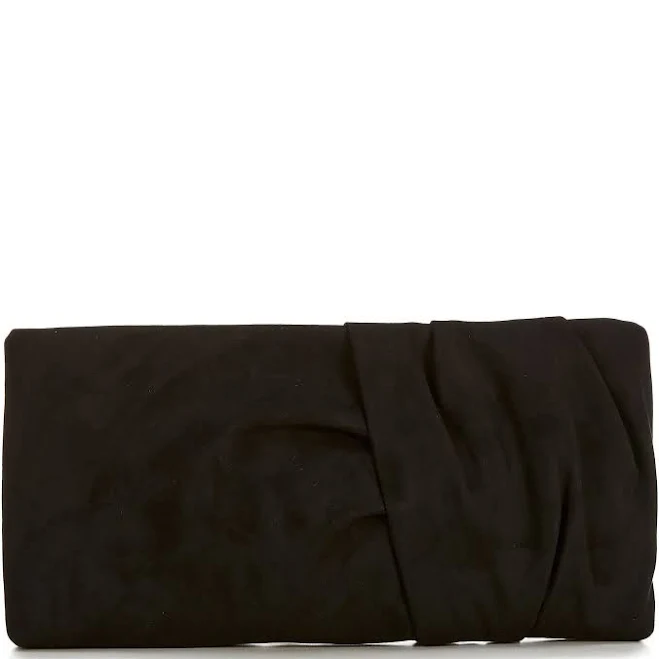 bag Antonio Melani Franny Suede Ruched Clutch Dillard's $79