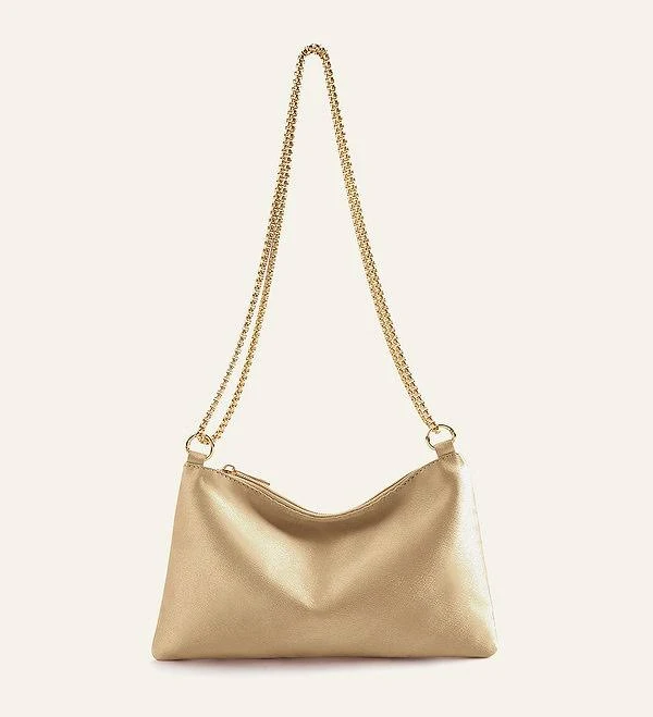 bag Azazie Women's Metallic Satin Bridesmaids Azazie.com $25